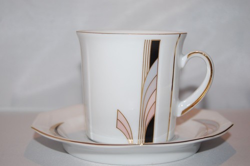 Kaffeetasse 2tlg dekorkante - kaffeetasse, 2tlg.